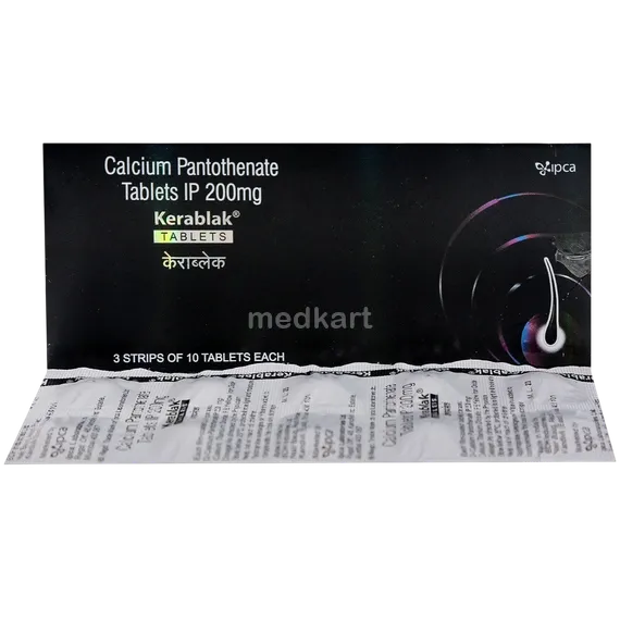 kerablak 200mg tablet 10's